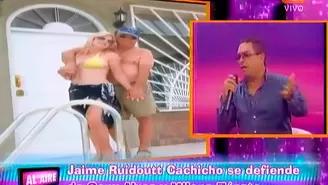 Cachicho se defiende de Geny Alves y Milena Zárate