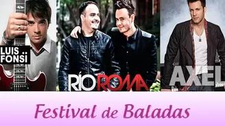 Gana Meet & Greet y entradas para el concierto más esperado "Festival de Baladas"