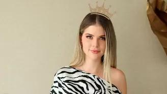 Brunella Horna aceptó así invitación de Jessica Newton al Miss Perú