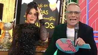 Carlos Cacho destruyó a Sheyla Rojas y su exclusivo look en aniversario de EET