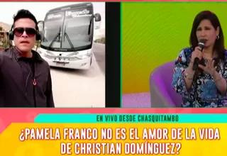 Christian Domíguez reveló que Pamela Franco llegará a ser el amor de su vida y psicóloga reaccionó así 