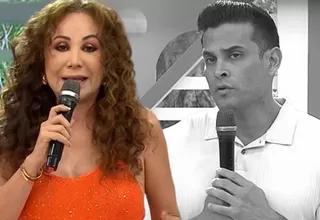 Janet Barboza cuestionó a Christian Domínguez por llamar "error" a su infidelidad