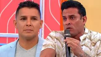 Christian Domínguez se altera en vivo y defiende a Néstor Villanueva: "Los bebés son primero"