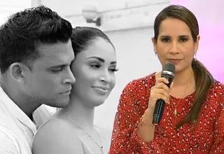 “Es falta de interés”, Lizbeth Cueva sentenció a Christian Domínguez por actitudes con Pamela Franco
