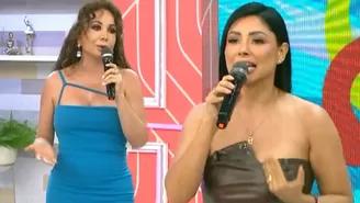 Pamela Franca se molestó en vivo por bromas de Christian Domínguez con Isabel Acevedo