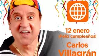 ¡Carlos Villagrán "Quico" está de cumpleaños!