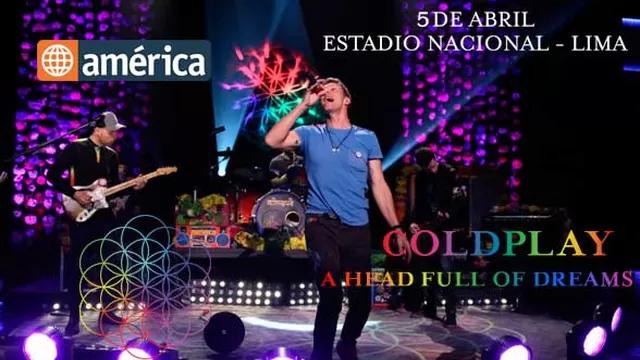 	Gana entradas para Coldplay en Lima