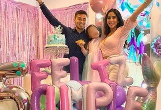 Melissa Paredes y Rodrigo Cuba celebraron juntos el cumpleaños de su hija: "Nuestra misión es criarte sana y feliz"