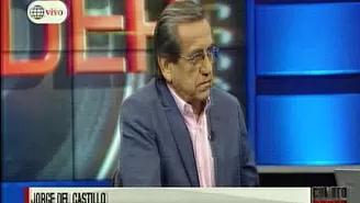 Del Castillo: Es falso que me haya reunido con Aráoz y Gino Costa