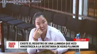 	Colaborador eficaz dice que Keiko Fujimori se reunió con César Hinostroza en Miraflores. Foto: Cuarto Poder