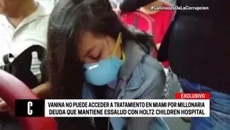 Deuda que tiene EsSalud en Miami impide que Vanina Valenzuela reciba tratamiento