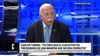 Entrevista al vocero de Fuerza Popular, Carlos Tubino