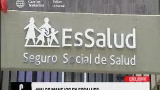 EsSalud denunció a exfuncionarios por delitos de colusión y malversación