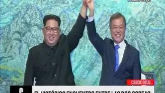 Histórico encuentro entre las dos Coreas