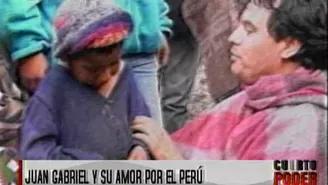 Juan Gabriel y su amor por el Perú