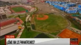 Panamericanos Lima 2019: se estima que avance de obras es de 0.5%