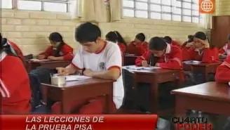 Las lecciones de la prueba Pisa: Perú es el último en comprensión lectora, matemáticas y ciencias