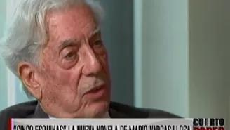 Mario Vargas Llosa brinda detalles de su novela 'Cinco esquinas'