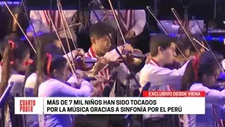 Sinfonía por el Perú, el proyecto de Juan Diego Flórez para acercar a niños a la música clásica
