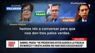Susana Villarán: revelador audio de exalcaldesa con Gabriel Prado y José Miguel Castro