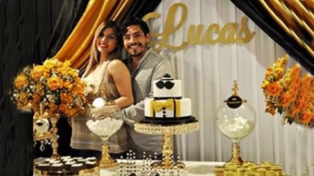 	Erick Elera y Allison Pastor celebran baby shower de su hijo Lucas