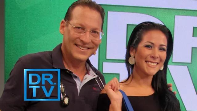 	Tom&aacute;s Borda y Magdyel Ugaz en el primer programa de DR TV 2016.
