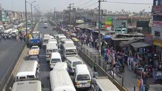 El caótico tráfico de Lima