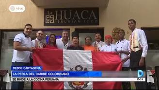 Cartagena se rinde ante la gastronomía peruana 