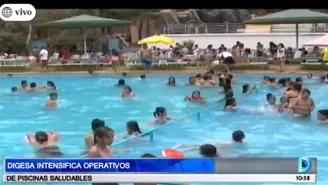 Digesa intensifica operativos de piscinas saludables