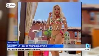 Josetty, la hija de Andrés Hurtado, es la verdadera ‘Barbie peruana’