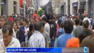 Navidad 2017: el caos se apodera de las calles de Lima