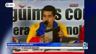 Nicolás Maduro: banquete del mandatario en Estambul indigna a venezolanos