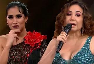 Melissa Paredes y su inesperada reacción por el saludo de Janet Barboza en El Gran Show