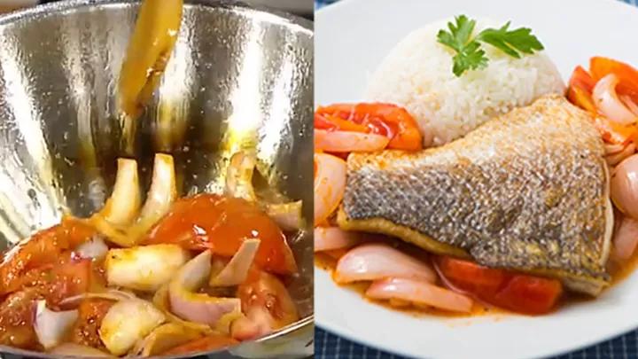 	<p>Pescado a la chorrillana: receta y paso a paso de este delicioso plato.</p>