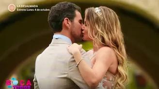 Alexandra Horler y Juan Francisco Pardo protagonizan romántica sesión de fotos antes de su boda.