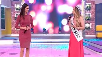 Alondra Huarac pidió consejo a Maju Mantilla para llegar a ser Miss Mundo. 