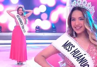 Alondra Huarac sorprende y gana concurso de belleza a sus 16 años