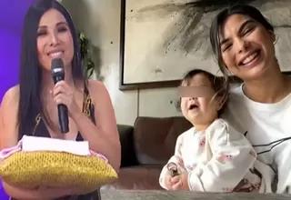 Bebé de Ivana Yturbe enternece a Tula Rodriguez con travesura en vivo