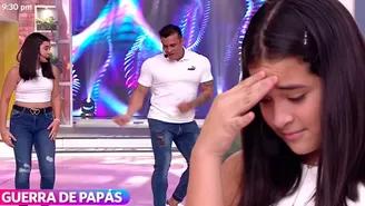 	Christian Domínguez avergonzó a su hija Camila con pasos de baile antiguo.