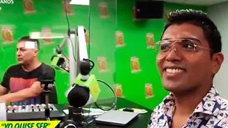 Christian Yaipen cumplió su sueño y se convirtió en locutor de radio