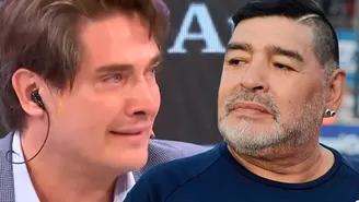 Diego Maradona murió: el llanto de Guillermo Andino al comunicar en vivo la noticia