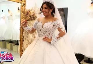¿Estrella Torres eligió su vestido de novia para su matrimonio con Kevin Salas?