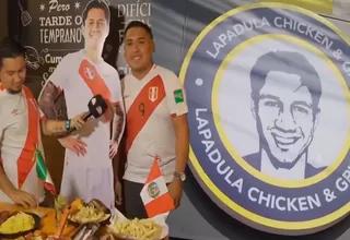 Gianluca Lapadula: hincha abre pollería ambientada en el delantero de la selección peruana