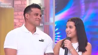 	Hija de Christian Domínguez quiere ser artista y actuar junto a su papá.