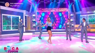 	Isabel Acevedo reapareció con impactante baile junto a excompañeros de Christian Domínguez.