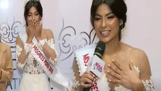 Ivana Yturbe sobre Miss Progress International: Dejaré el nombre del Perú en alto