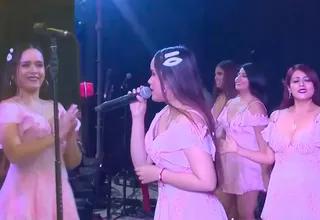 Kiara Lozano hizo su presentación oficial como nueva integrante de Corazón Serrano