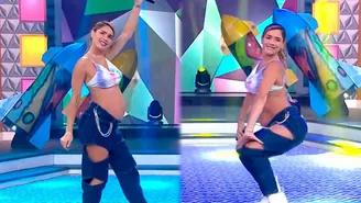 Korina Rivadeneira impacta bailando embarazada reggaetón de Daddy Yankee.