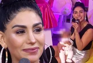 Leysi Suárez presentó en vivo a su hija Victoria Valentina
