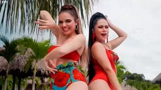 Linda Caba y Melody presentaron su nuevo videoclip del remix "No sé" 